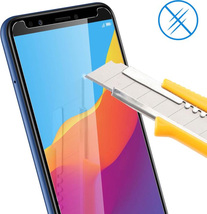 Image du produit Avizar Film clair comme du cristal, protection d'écran en verre (1 pièce(s), Huawei Y7 (2018))