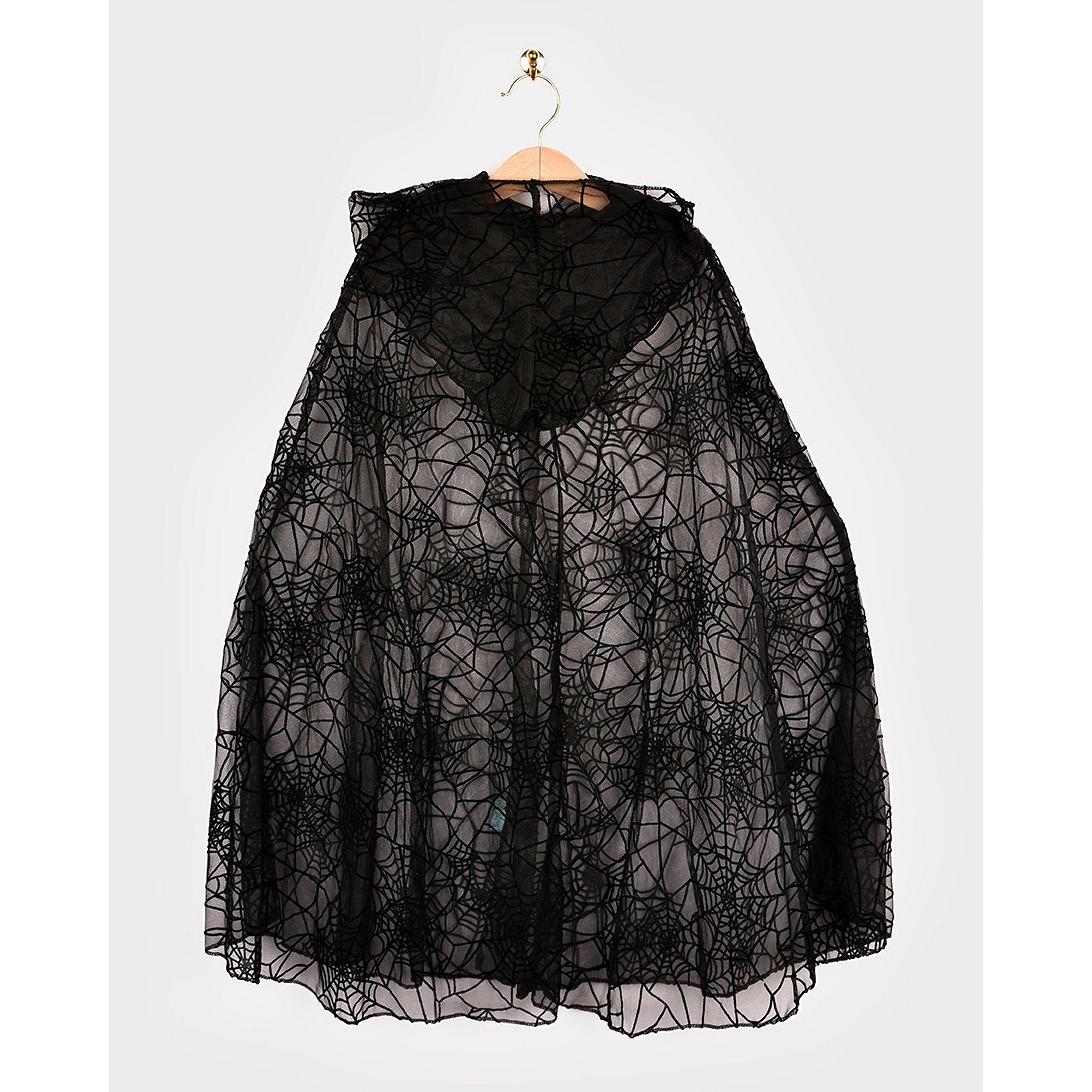 Den Goda Fen, Cap, Spiderweb Cape (98-128 cm) (F7763), Transparent, (98, 102, 104, 106, 116, 122, 128, 125 C, 115 C, 105...