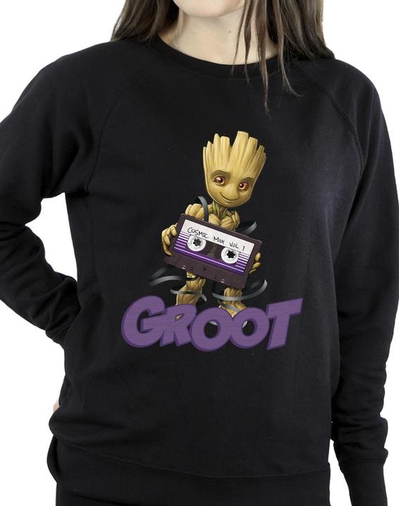 Immagine prodotto Guardians of the Galaxy Groot Casette Felpa Donna (M)
