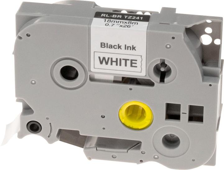 Produktbild Beschriftungsband ersetzt TZe-241 (1.80 cm, Weiss)