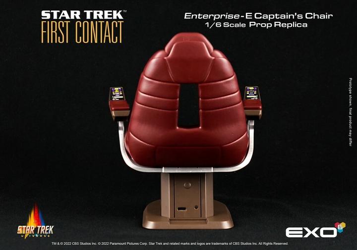 Produktbild Exo-6 Star Trek: First Contact - Captain's Chair 1:6 Scale Prop Replica