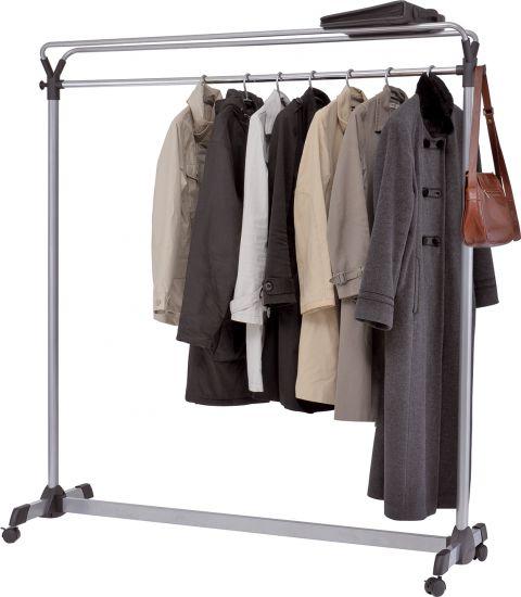 Immagine prodotto Alba Appendiabiti Gruppo3 161,3x171,9x54 cm (LxAxP) acciaio verniciato a polvere argento/nero