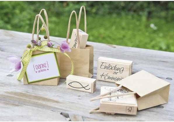 Actual product image Heyda Motif stamp 'Fish modern' 5x1.5cm