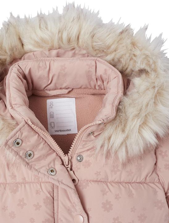 Produktbild Vertbaudet Mädchen Steppjacke mit Kapuze und Fleecefutter, Wattierung Recycling-Polyester (110)