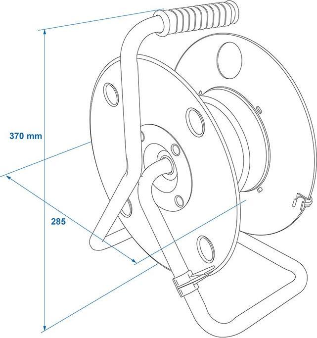 Image du produit ProPlus Enrouleur de câble (40 m)