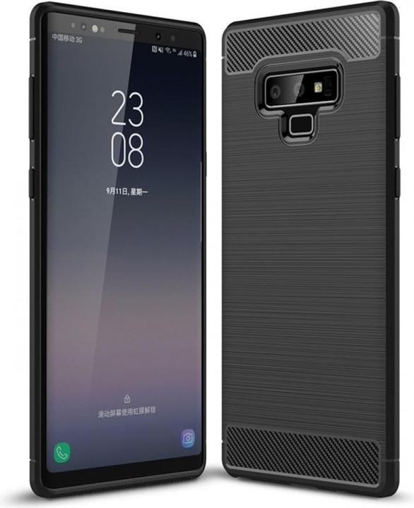 Screenguard Samsung Galaxy Note9 Cover Carbon Brushed Soft TPU (Samsung Galaxy Note 9)