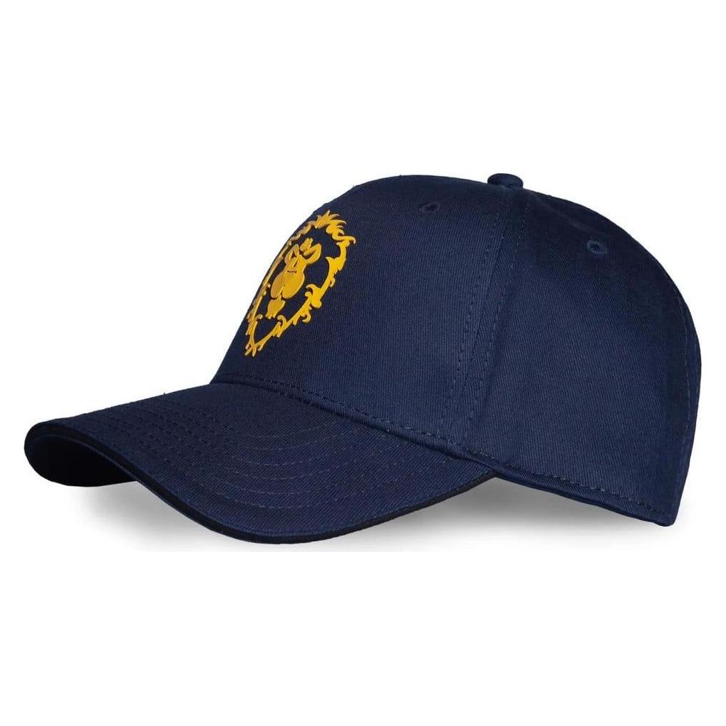 Difuzed, Herren, Cap, World Of Warcraft - Alliance Men's Adjustable Cap, Schwarz, (One Size)