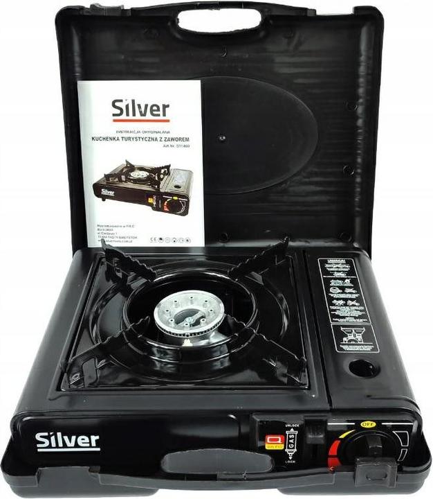 Produktbild MGA Kuchenka Gazowa Turystyczna Polowa 2w1 /Silver