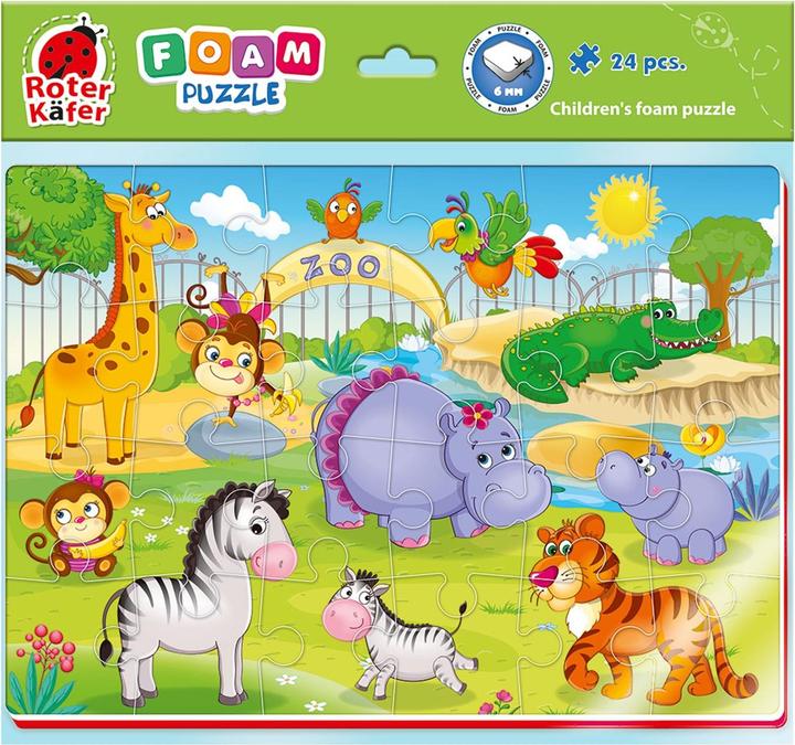 Actual product image Foam zoo animals