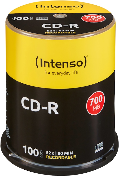 Immagine prodotto Intenso CD-R Cake Box 80MIN/700MB (100 x)