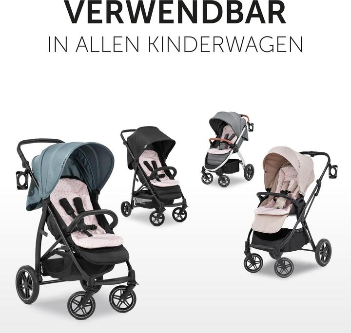 Produktbild Hauck Pushchair Seat Liner Flowers Rose