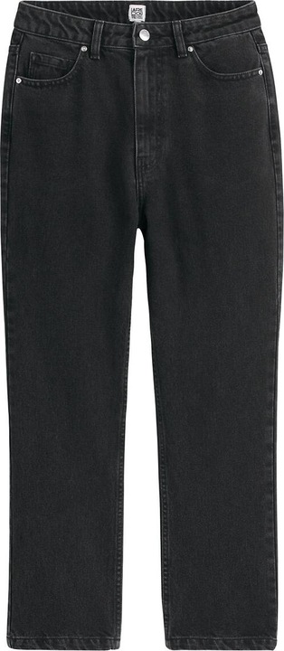 Actual product image La Redoute Collections Straight high-waisted jeans in 7/8 length (M)