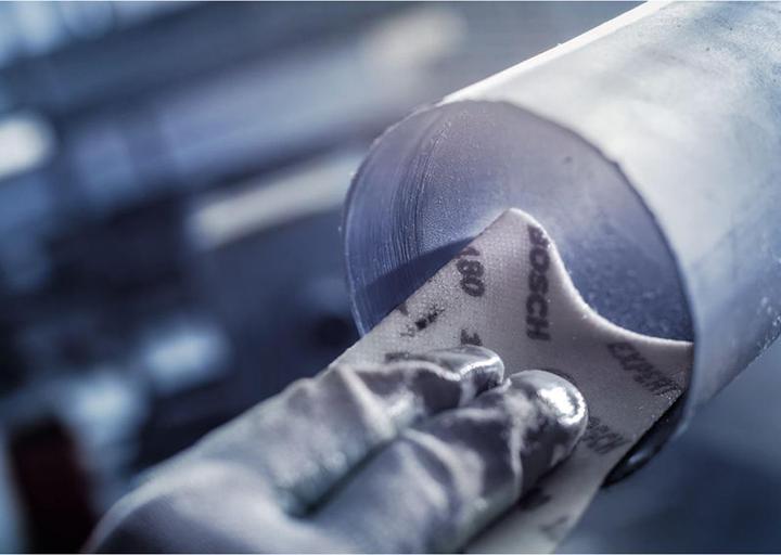 Actual product image Munk Stepladder with steps, both sides (Stepladder, 220 cm)