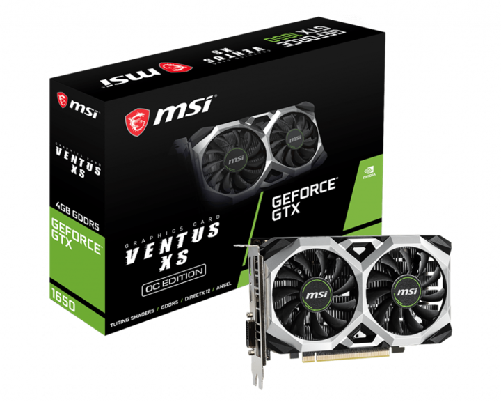 Produktbild MSI GeForce GTX 1650 VENTUS XS OC (4 GB)