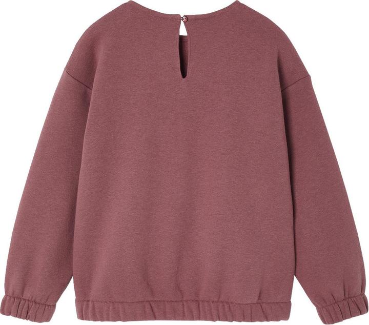 Produktbild Vertbaudet Mädchen Sweatshirt mit Makramee-Kragen, Recycling-Polyester (146, 152)