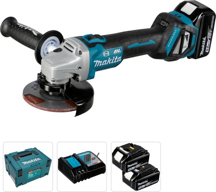 Makita DGA513RT3J (125 mm)