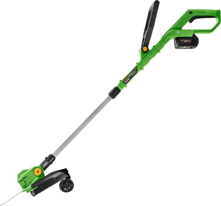 Produktbild Procraft PTA-26BL Akku Trimmer 20 V 300 mm Brushless + 1x Akku 3,0 Ah + Ladegerät (Metallschneideblatt, Trimmfaden)