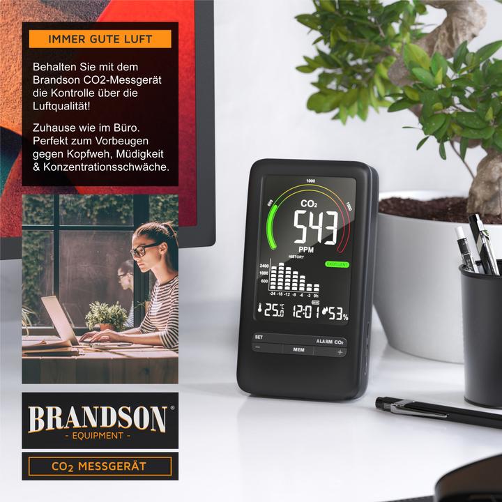 Produktbild Brandson CO2 Messgerät