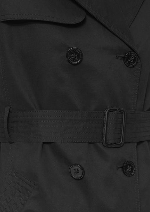 Actual product image S.Oliver Outdoor-Mantel Trenchcoat mit Streifen-Futter