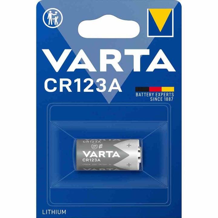Actual product image Varta Photo Lithium (1 pcs., CR123A, 1430 mAh)