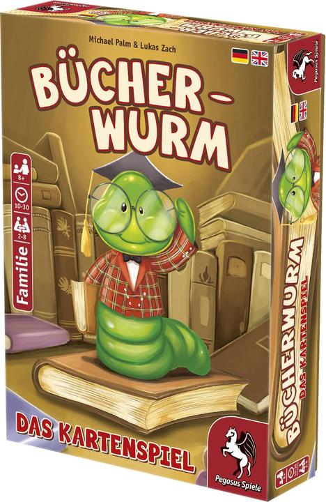 Produktbild Pegasus Bücherwurm (Deutsch, 2 - 8 Spieler)