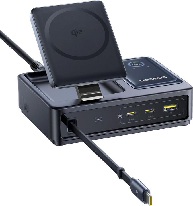 Produktbild Baseus Nomos 5-in-1 Desktop Charger (140 W)