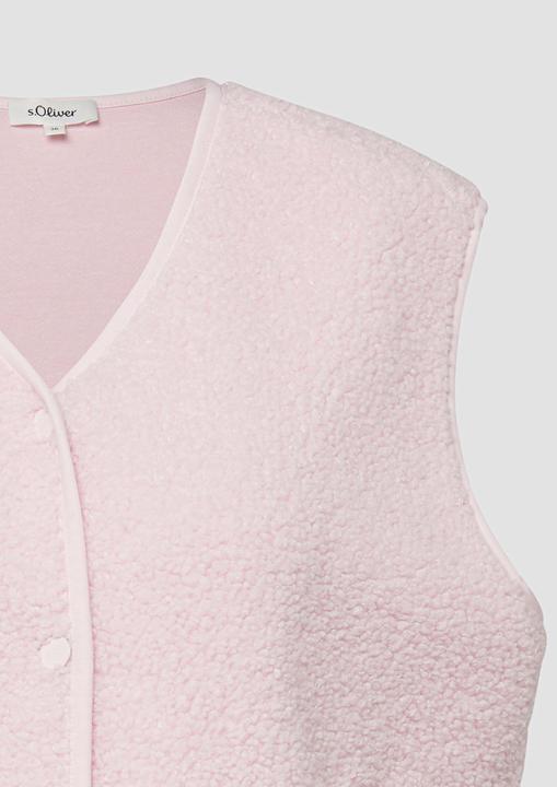 Produktbild s.Oliver Indoor-Weste Teddyweste mit Eingrifftaschen (44)