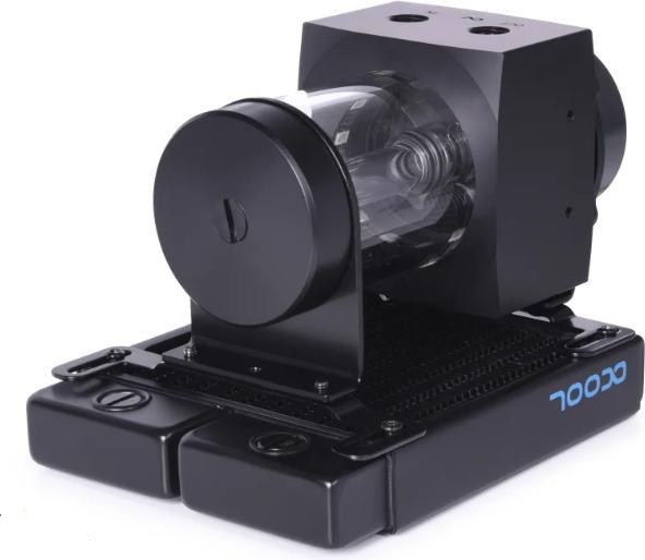 Immagine prodotto Alphacool PUM Core 100 Aurora D5/VPP serbatoio di espansione in acetale/acrilico con pompa VPP655