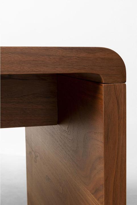 Actual product image Kare Design Desk Club Walnut 180x85cm