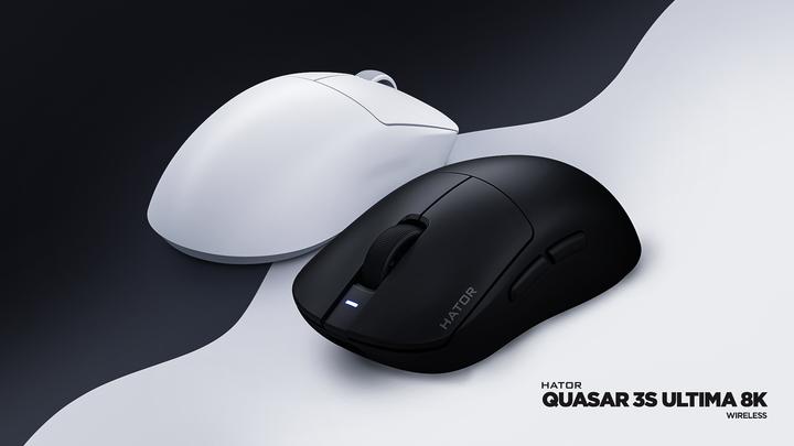 Actual product image Hator Quasar 3S Ultima 8K Wireless (Cable, Wireless)