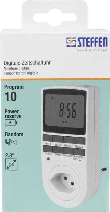 Image du produit Steffen Timer digital mit 10 Schaltprogramme (Type 12)