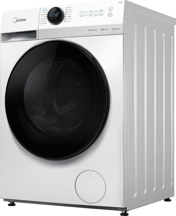 Produktbild Midea MF200W80WB/W-HR Washing Machine, A, Front loading, Depth 47.5 cm, 8 kg, White (8 kg)