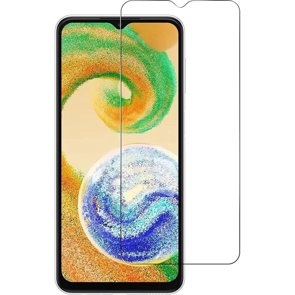 Screenguard Samsung Galaxy A04s Panzerglas Schutzfolie Case Friendly Design (Samsung Galaxy A04S), Smartphone Schutzfoli...