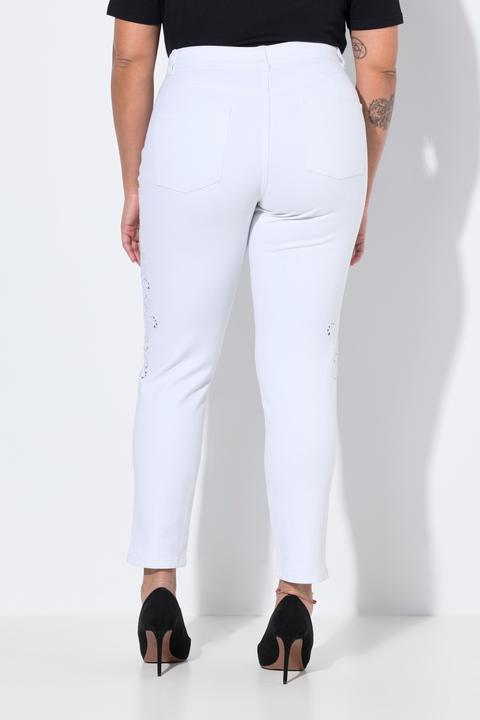Produktbild Miamoda Skinny-Jeans, Slim Fit, Stickerei, 5-Pocket (42)