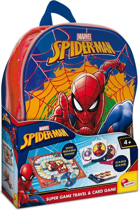 Immagine prodotto Lisciani Spider-Man Super Game Travel & Card Game In A Backpack