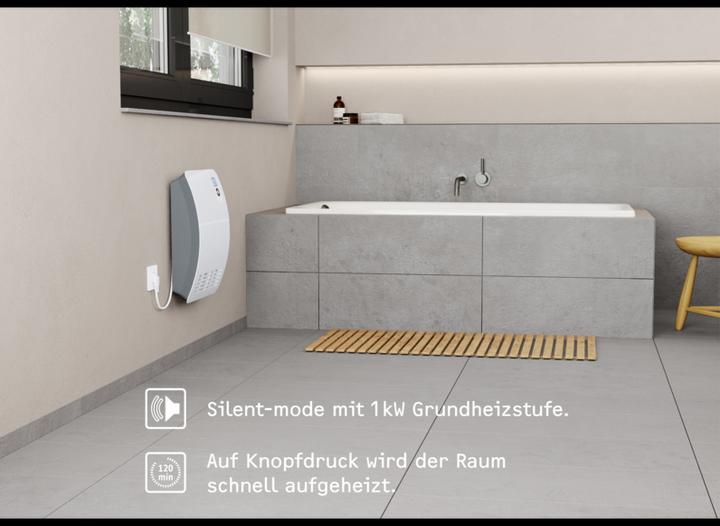 Immagine prodotto Stiebel Eltron Riscaldatore rapido CK 20 Premium, 2kW per circa 25 m², testato VDE, display LC, timer (2000 W)
