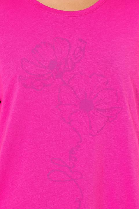 Actual product image Ulla Popken Bloom Short Sleeve Graphic Tee (46, 48)