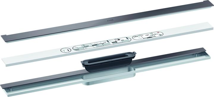 brushed black chrome