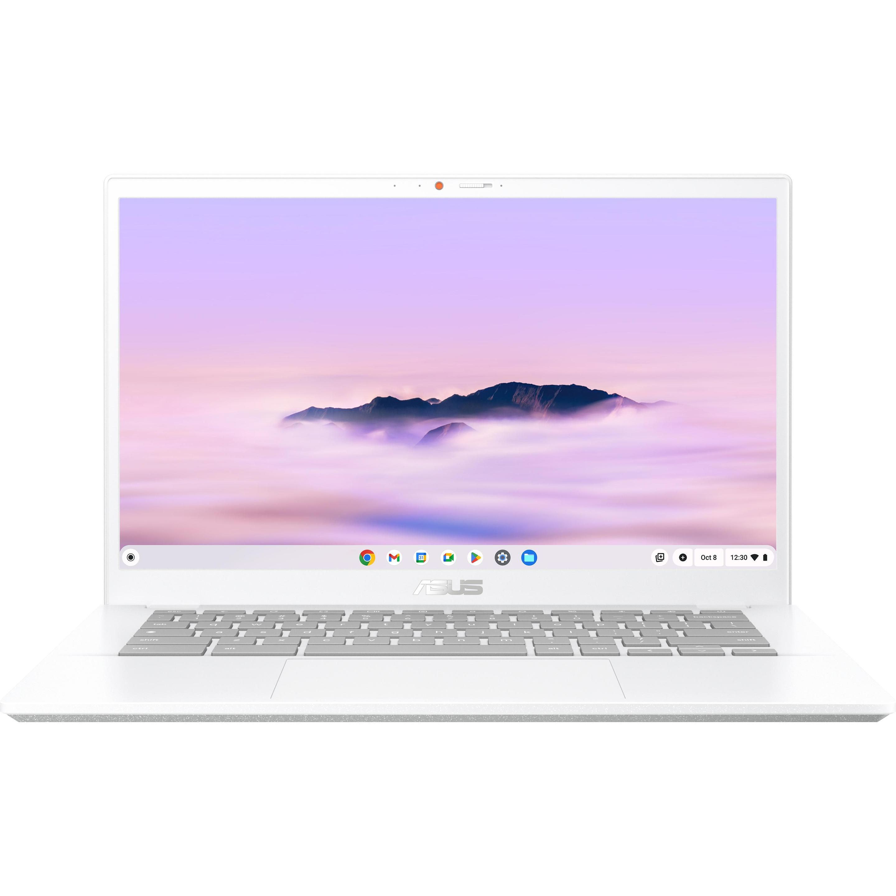 ASUS Chromebook CX3 (14", 256 GB, 8 GB, DE, Intel Core i5-1335U), Notebook, Weiss