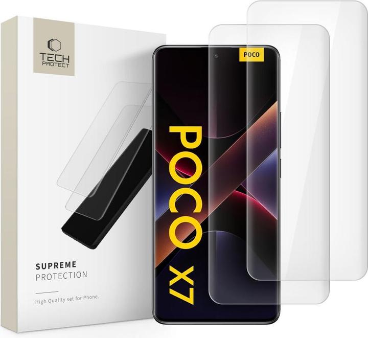 Spigen Supreme Protection Tempered Glass for Xiaomi Redmi Note 14 PRO / 14 PRO+ 5G / Poco X7 5 (1 Stück, Xiaomi Redmi Note 14 Pro, Xiaomi Redmi Note 14 Pro+ 5G)