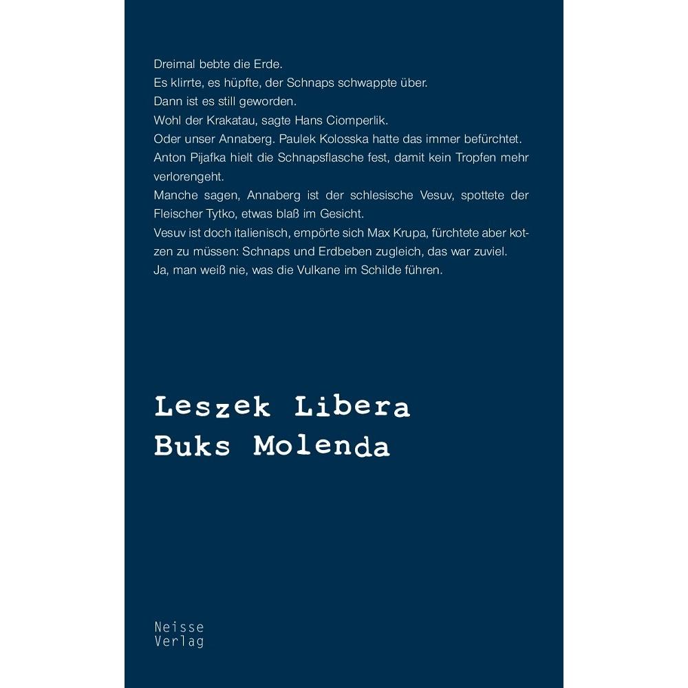 Buks Molenda, Belletristik von Leszek Libera