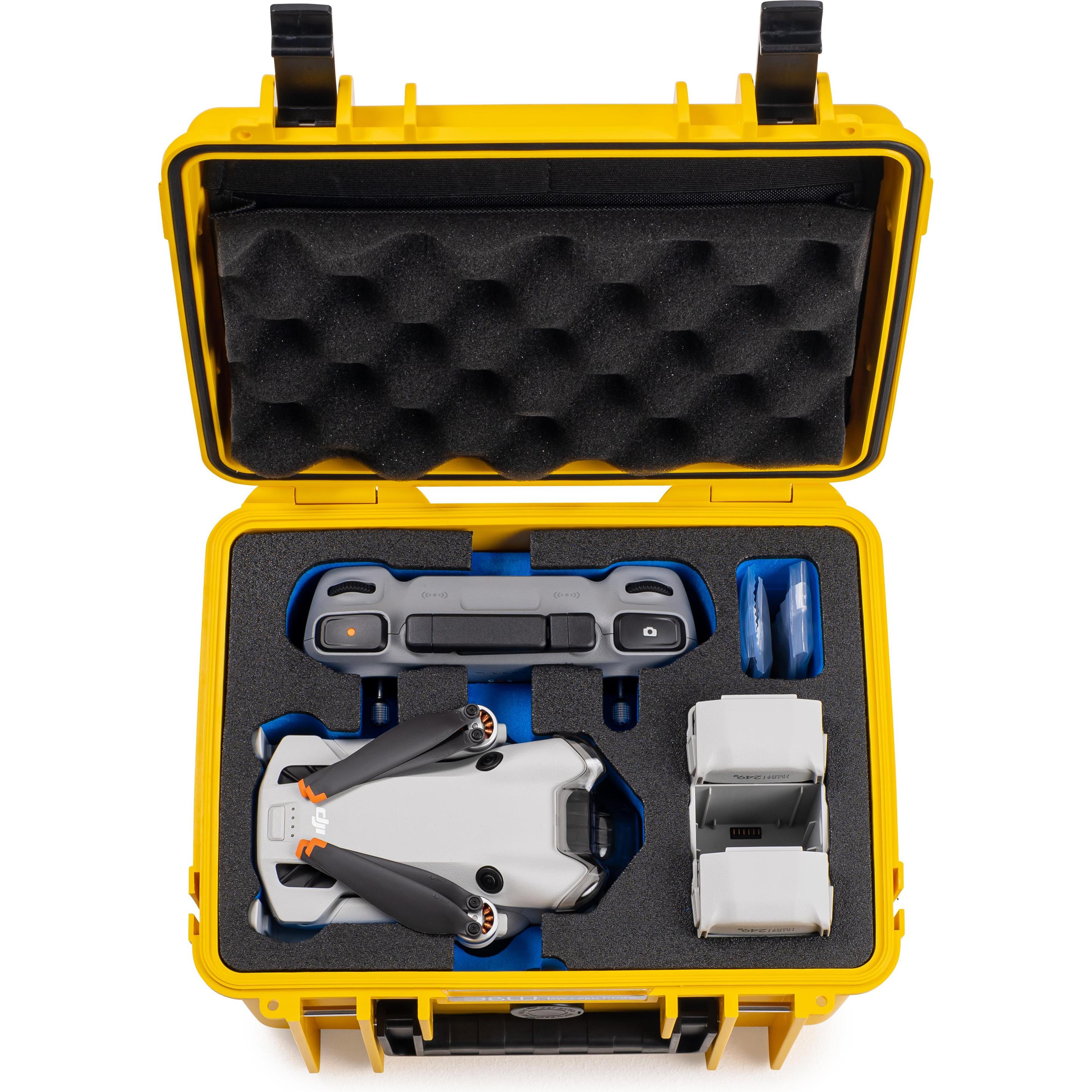 Thumbnail - B&W International Case Typ 2000 (Drohnen Koffer, DJI Mini 4 Pro), Drohne Tasche, Gelb