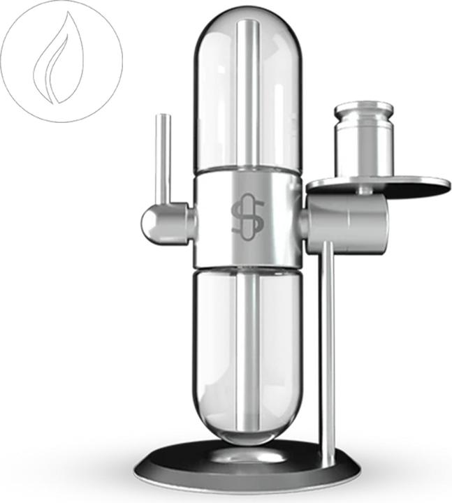Produktbild Stündenglass Gravity Hookah Silver Polished