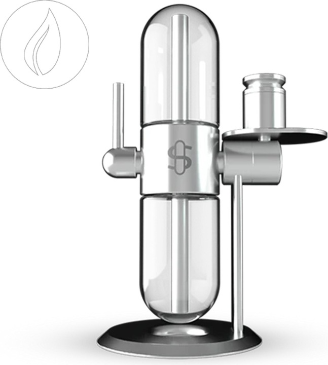 Produktbild Stündenglass Gravity Hookah Silver Polished