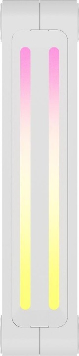 Actual product image Corsair iCUE LINK QX120 RGB 120 mm PWM fan (white, starter kit) (120 mm, 3 x)