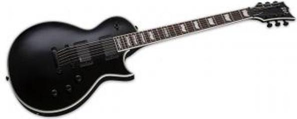 Actual product image ESP LTD EC-401BK Electric Guitar Black (Electric guitar, Mahogany, Maple, NATO)
