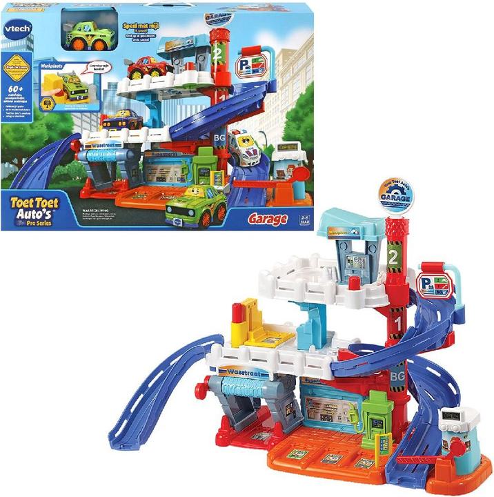 Productafbeelding VTech Toet Toet Auto's - Garage met Teddy Tow Truck