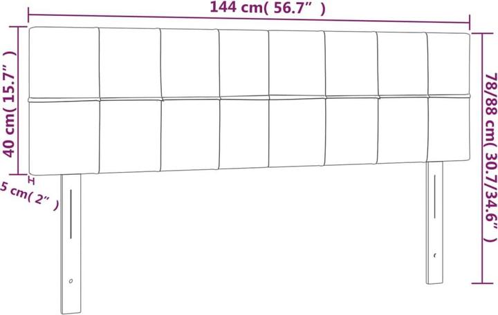 Actual product image VidaXL Ryanne (80 x 5 x 78/88 cm)