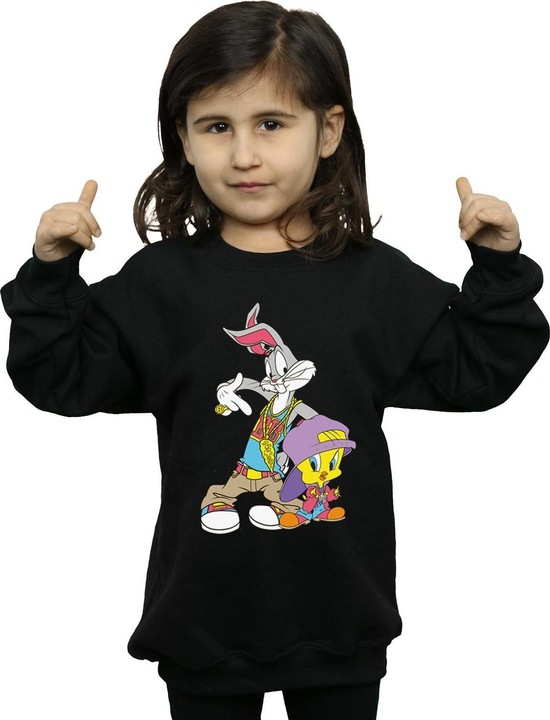 Image du produit Looney Tunes - Sweat BUGS AND TWEETY HIP HOP - Fille (152, 158)