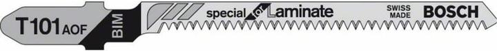 Produktbild Bosch Professional Zubehör Stichsägeblatt T 101 AOF Special for Laminate, 3er-Pack